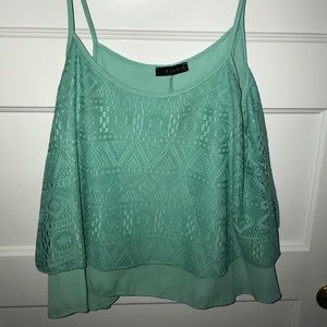 Turquoise Spaghetti Strap